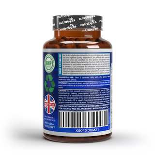 Marine Collagen Capsules Types 1 & 3 with Hyaluronic Acid & Vitamin C | 180 Capsules | 3-Month Supply | UK Made