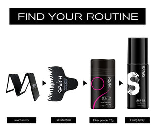 Sevich Beauty Salon Instant Thickening Hair Fiber Powder 100g Thickening Hair Building Fibers Wig Extensions Refill Black Colors