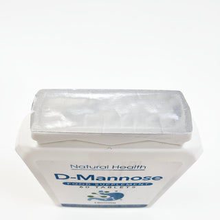 Pure D-Mannose 1000mg | 60 Chewable Tablets (Capsules Alternative) | 2-Month Supply | Made in the UK