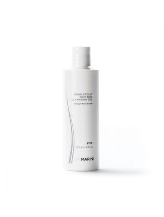 Skincare bottle labeled 'Marine' on a white background
