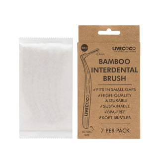 Bamboo Interdental Brushes (Reusable-7 pack)